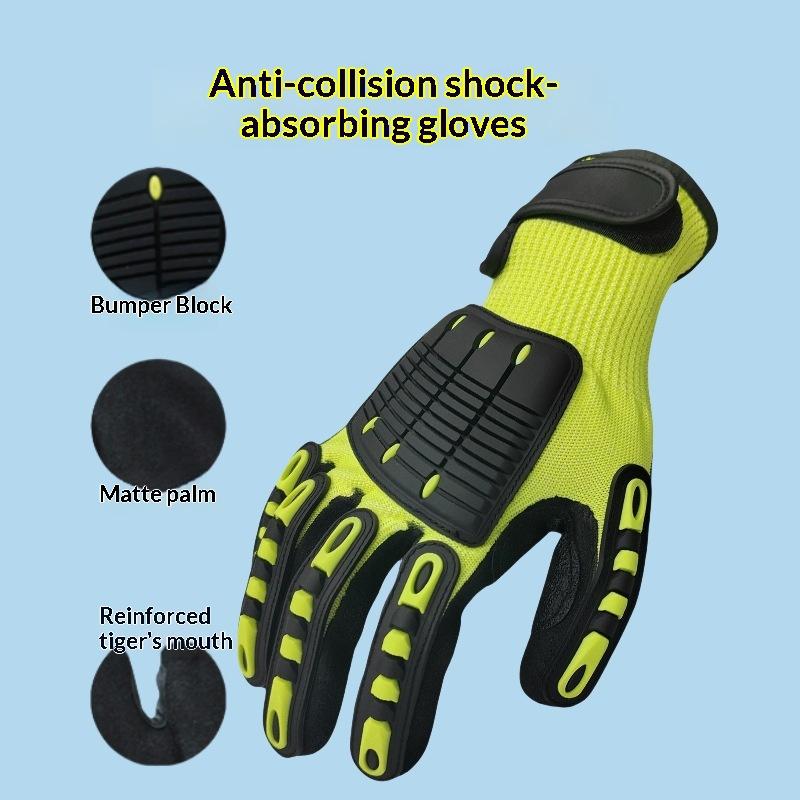 Woodworking Gloves - 1 Para Wytrzymałe Rękawice Robocze Odporne