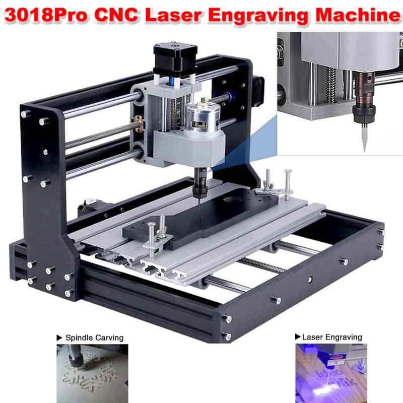 Woodworking Machine - Frezarka CNC 3018Pro do obróbki drewna,