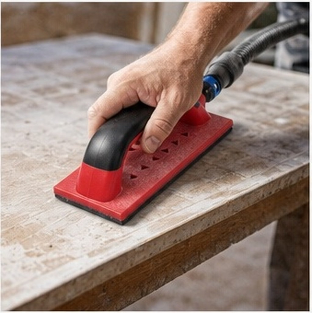 Woodworking File - Blok do szlifowania drewna, pilnik, kwadratowy