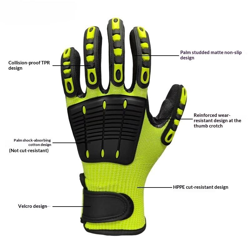 1 Para Wytrzymałe Rękawice Rob – Woodworking Gloves recenzja i cena