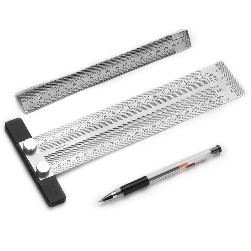 Precyzyjna linijka T-kształtna – Woodworking Gauge recenzja i cena