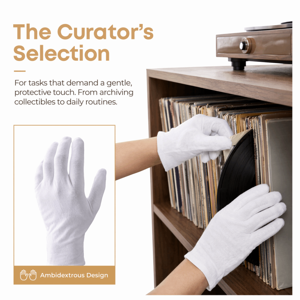 24 szt. Białe bawełniane rękaw – Woodworking Gloves recenzja i cena