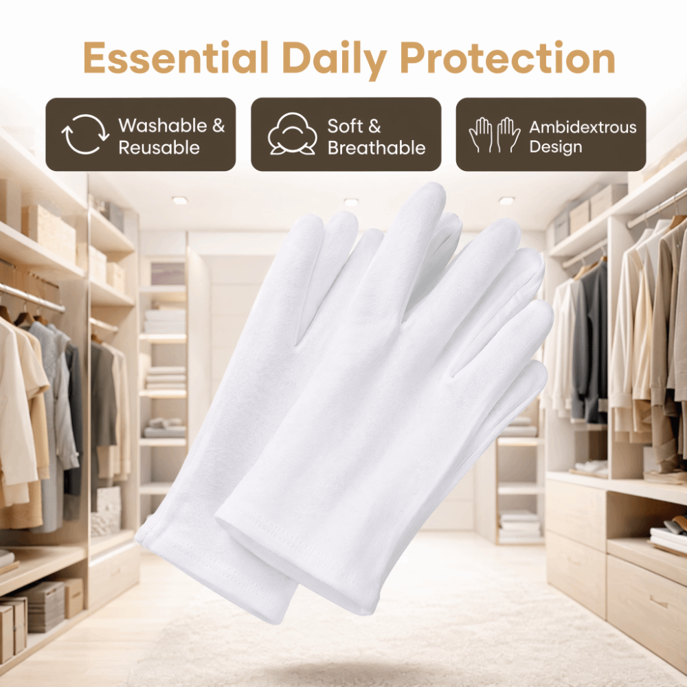 24 szt. Białe bawełniane rękaw – Woodworking Gloves recenzja i cena