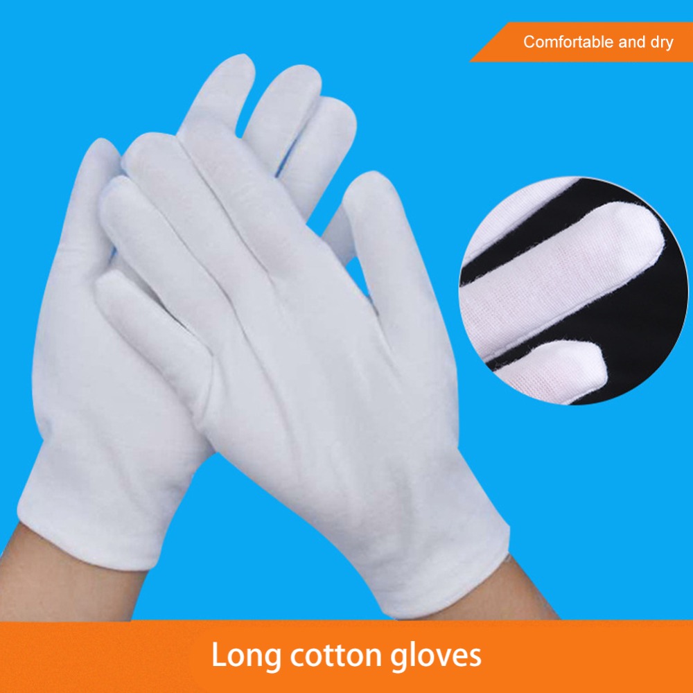 24 szt. Białe bawełniane rękaw – Woodworking Gloves recenzja i cena