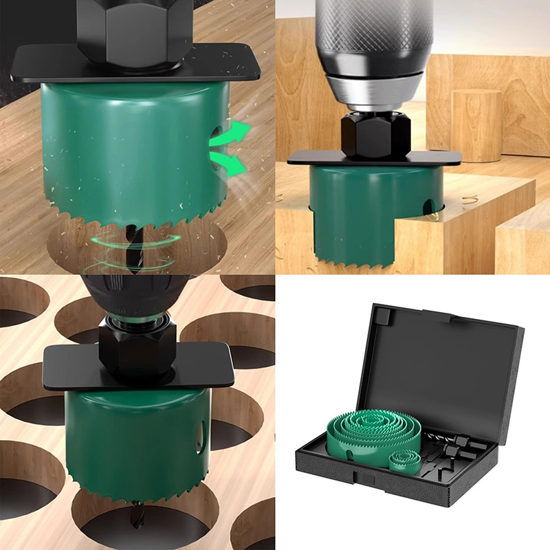 Zestaw wierteł koronkowych 19/ – Woodworking Industries recenzja i cena
