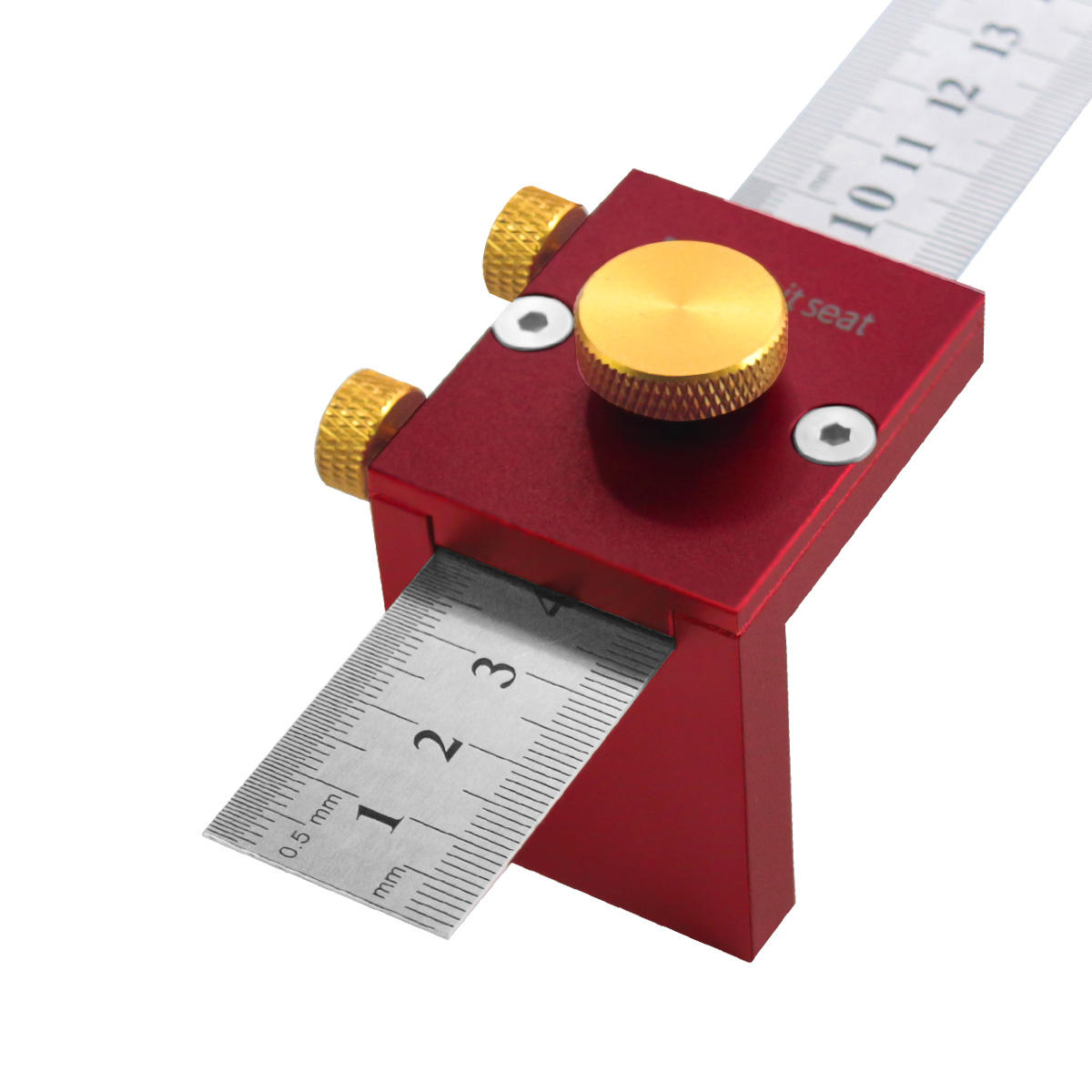 Linijka traserska 30 cm / 12 c – Woodworking Gauge recenzja i cena