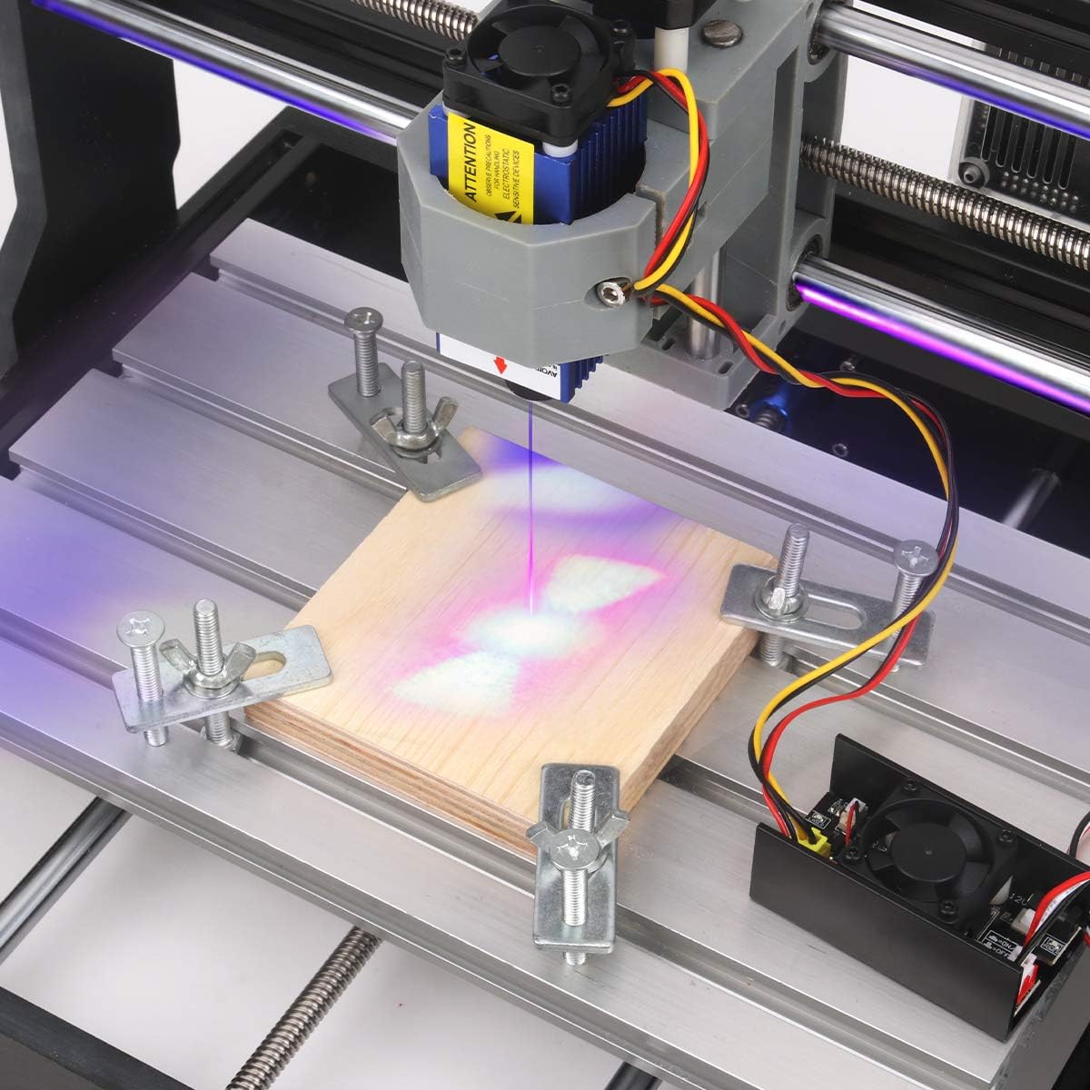 Frezarka CNC 3018Pro do obróbk – Woodworking Machine recenzja i cena