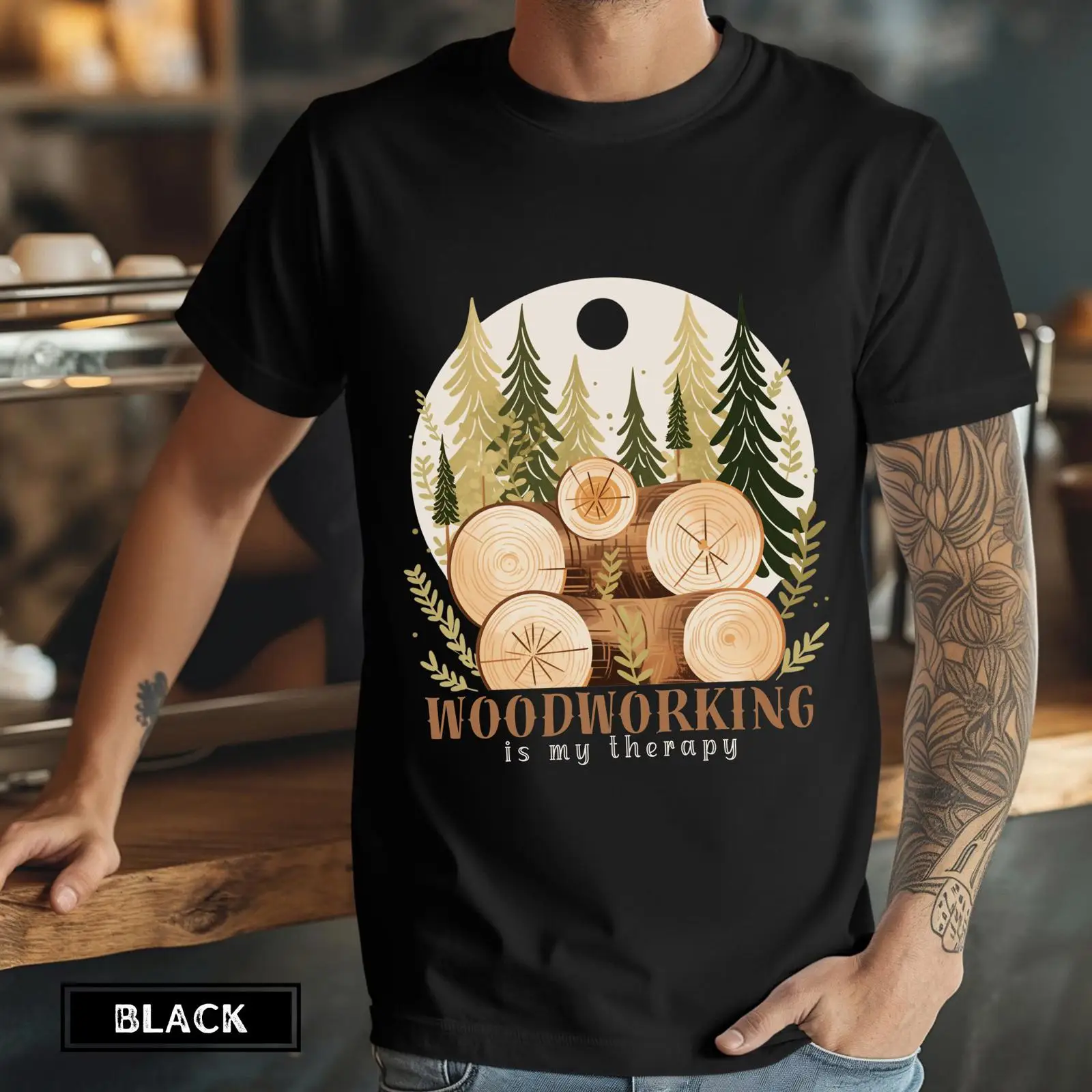 Koszulka Stolarstwo To Moja Te – Woodworking Therapy recenzja i cena