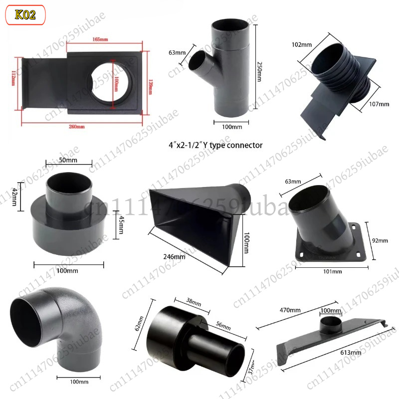 Zestaw złączek do odsysania py – Woodworking Vacuum System recenzja i cena